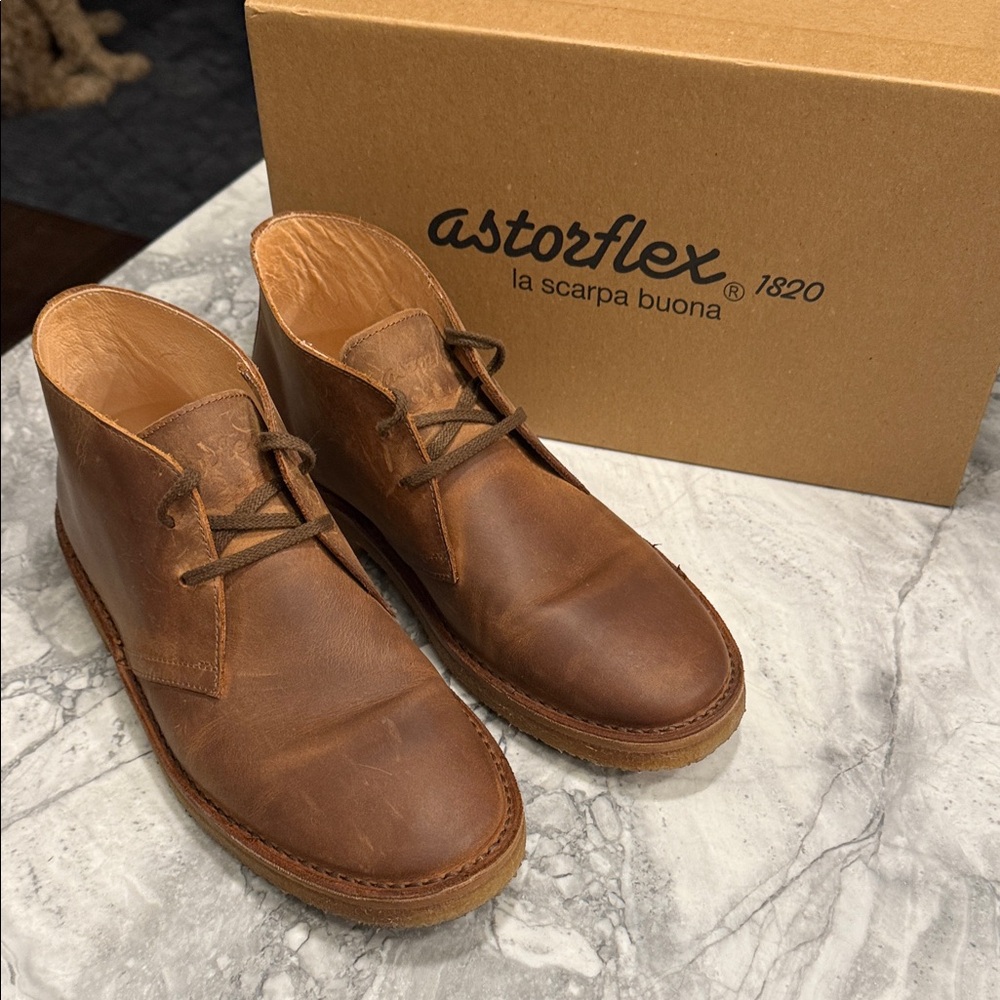 Astorflex Brownflex Chukka Boot for Men